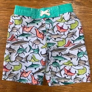 Boys swim trunks size xs 4/5